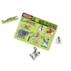 Zoo Animals Sound Puzzle - 8 Pieces -Simply Devine Gifts And Decor Shop 000727 1