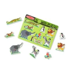 Zoo Animals Sound Puzzle - 8 Pieces