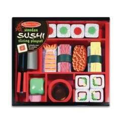 Sushi Slicing Play Set - Wooden Play Food -Simply Devine Gifts And Decor Shop 002608 3