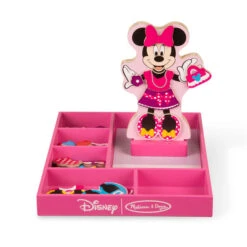 Disney Minnie Wooden Magnetic Dress-Up -Simply Devine Gifts And Decor Shop 005786 1