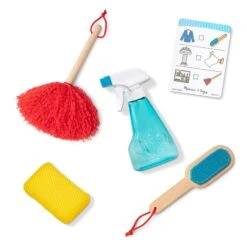 Deluxe Sparkle & Shine Cleaning Play Set -Simply Devine Gifts And Decor Shop 030606 3