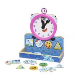Blues Clues & You! Wooden Tickety Tock Magnetic Clock