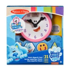 Blues Clues & You! Wooden Tickety Tock Magnetic Clock -Simply Devine Gifts And Decor Shop 033014 3