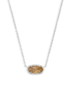 ELISA NECKLACE ORANGE CITRINE
