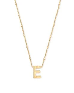 LETTER PENDANT NECKLACE GOLD METAL -Simply Devine Gifts And Decor Shop 0642c79a64fe1ffac9e1c640126f3193