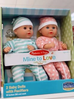 Mine To Love Twins Luke & Lucy Dolls