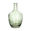 Green Glass Medium Vase