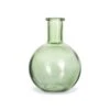 Green Glass Small Vase