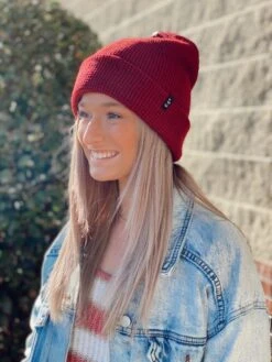 Unisex Waffle Knit C.C. Beanie