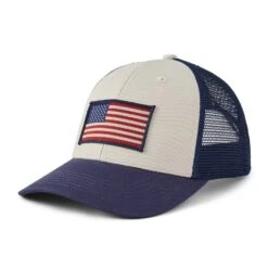Adult Unisex Clean Flag Trucker