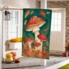 Fungi For Fall Suede Flag 2 Fungi For Fall Suede Flag -Simply Devine Gifts And Decor Shop 13s14427