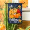Welcome Friends Of Fall Applique Flag -Simply Devine Gifts And Decor Shop 1610136