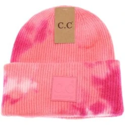 Tie Dye C.C. Beanie With Rubber Patch -Simply Devine Gifts And Decor Shop 17DFFE7C A7FB 444C BFF7 8D263732130F