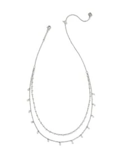 EVE MULTI STRAND NECKLACE WHITE MIX -Simply Devine Gifts And Decor Shop 1a91167d7fcca0d5ed67195d805d5457
