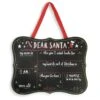 Dear Santa Chalkboard - 16x12.5in -Simply Devine Gifts And Decor Shop 2020190290