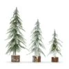 Frosted Trees - Set Of 3 2 Frosted Trees - Set Of 3 -Simply Devine Gifts And Decor Shop 2020220673