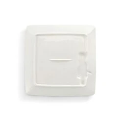 Nutcracker Black And White Checker Square Ceramic Platter - 10.5in -Simply Devine Gifts And Decor Shop 2020250332 202