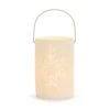 White LED Ceramic Snowflake Tall Lantern - 5x7in -Simply Devine Gifts And Decor Shop 2020250721