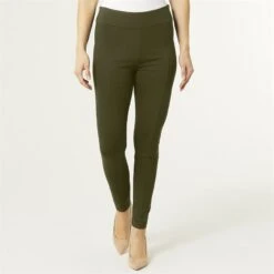 THE PERFECT PONTE PANT OLIVE