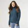 AMABEL TURTLENECK SWEATER TEAL -Simply Devine Gifts And Decor Shop 2349004e