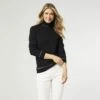 CECILY TURTLENECK SWEATER WITH LUREX TRIM -Simply Devine Gifts And Decor Shop 2349105e