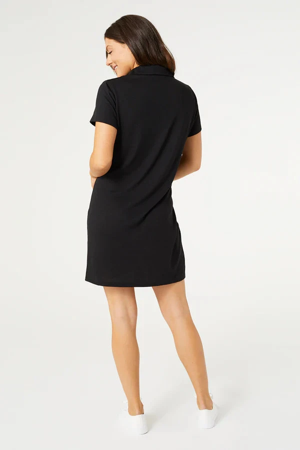 JENNI COLLARED KNIT DRESS 4 JENNI COLLARED KNIT DRESS - Image 2