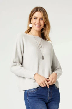 Relaxed Ciana Pullover Sweater -Simply Devine Gifts And Decor Shop 2439050E