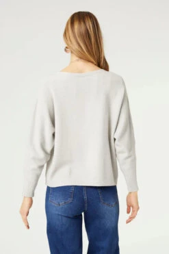 Relaxed Ciana Pullover Sweater -Simply Devine Gifts And Decor Shop 2439050E 2