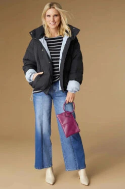 Tinsley Down Puffer Jacket With Removable Hood -Simply Devine Gifts And Decor Shop 2439106A 20