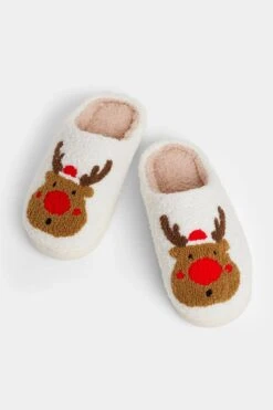 Happy Feet Slippers Reindeer