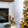GOLD Metallic LED Pillar -Simply Devine Gifts And Decor Shop 27 MIRALITE 04 GOLD 71