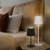 Fluted Shade LED Table Lamp