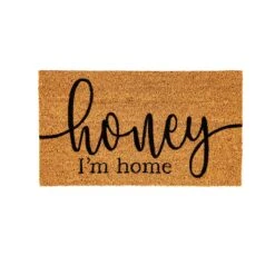Honey I'm Home Coir Mat
