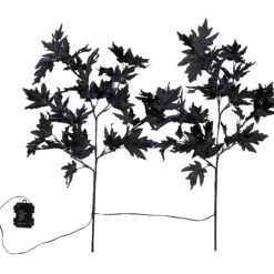 Halloween Maple Indoor/Outdoor LED Color Changing Artificial Branch, 33"H 13 Halloween Maple Indoor/Outdoor LED Color Changing Artificial Branch, 33"H -Simply Devine Gifts And Decor Shop 3sy177 4