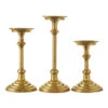 11.75" GOLD LEAF CANDLE HOLDERS -Simply Devine Gifts And Decor Shop 4111098