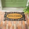 Welcome Coir And Rubber Grate Mat -Simply Devine Gifts And Decor Shop 41r2722 2
