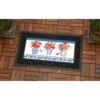 Chinoiserie Garden Satin Flag