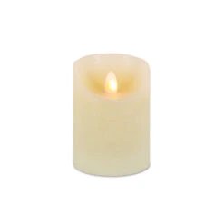 4"H LED Pillar Candle