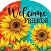 Sunflower Welcome Flag Collection -Simply Devine Gifts And Decor Shop 4529