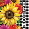 Gingham Sunflowers Garden Collection -Simply Devine Gifts And Decor Shop 4948FL