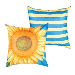 Welcome Sunflower Suede Flag Collection -Simply Devine Gifts And Decor Shop 4plc545