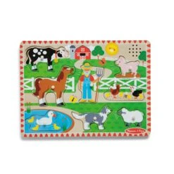 Old MacDonald's Farm Sound Puzzle - 8 Pieces -Simply Devine Gifts And Decor Shop 50201 1
