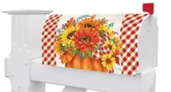 Pumpkin Sunflowers Flag Collection -Simply Devine Gifts And Decor Shop 5218
