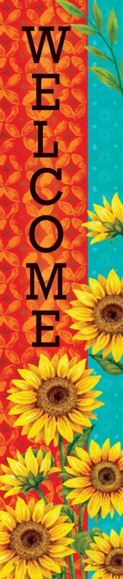 Sunflower Welcome Flag Collection -Simply Devine Gifts And Decor Shop 5219YE scaled 1