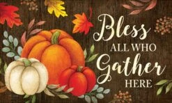 Bless And Gather Flag Collection -Simply Devine Gifts And Decor Shop 5225M