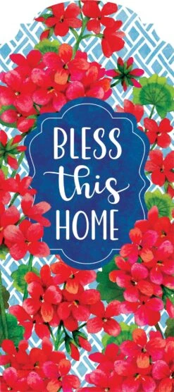 Blessed Geranium Flag Collection -Simply Devine Gifts And Decor Shop 5354
