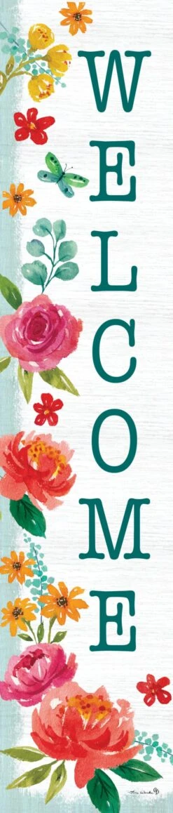 Blessed Floral-Flag Collection -Simply Devine Gifts And Decor Shop 5354YE scaled 1