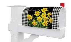 Daffodil Check-Flag Collection -Simply Devine Gifts And Decor Shop 5363MM