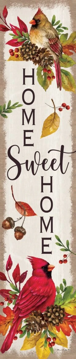 Home Sweet Cardinals Flag Collection -Simply Devine Gifts And Decor Shop 5455YE