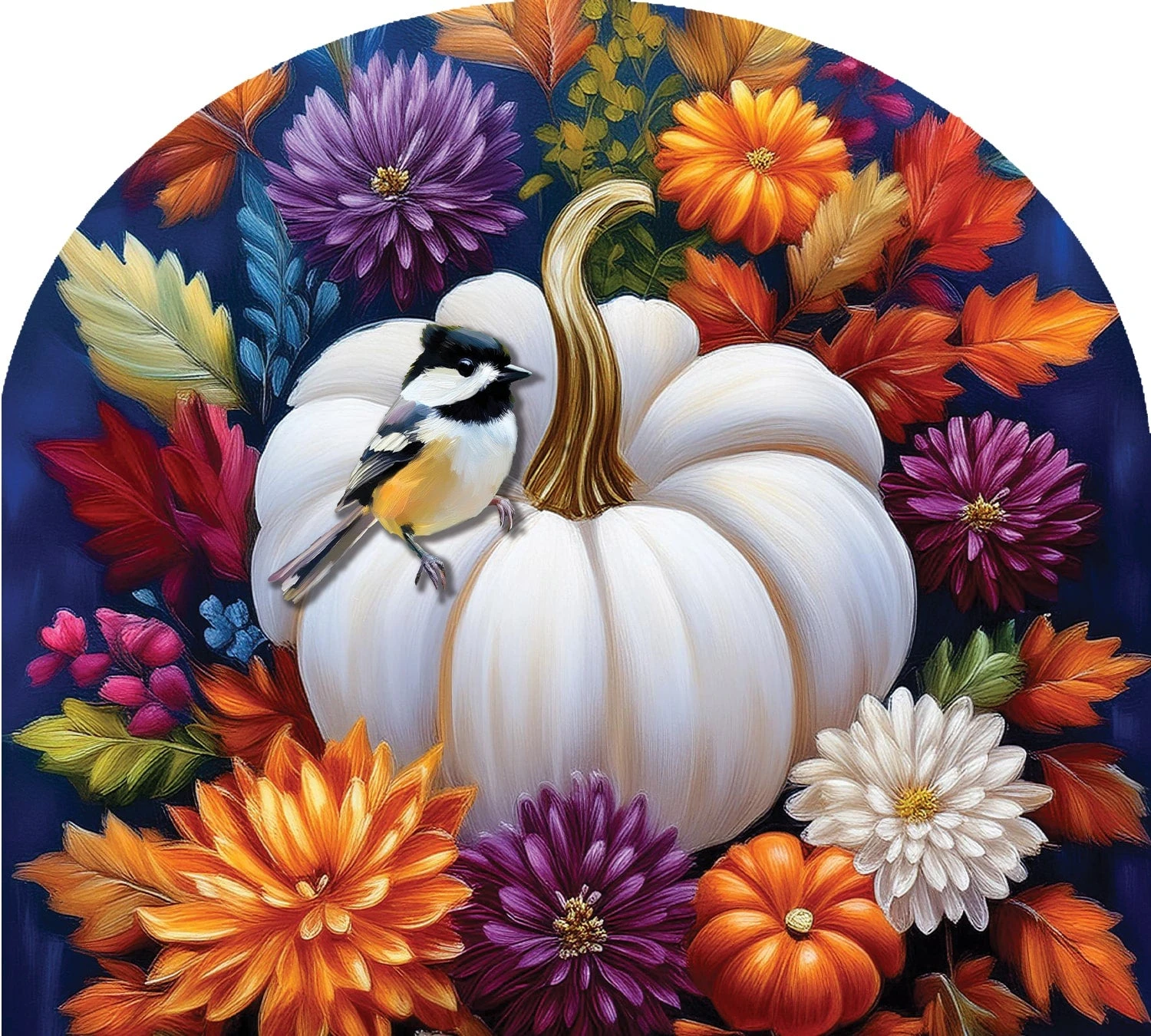 MUMS AND CHICKADEE GARDEN COLLECTION 5 MUMS AND CHICKADEE GARDEN COLLECTION - Image 3